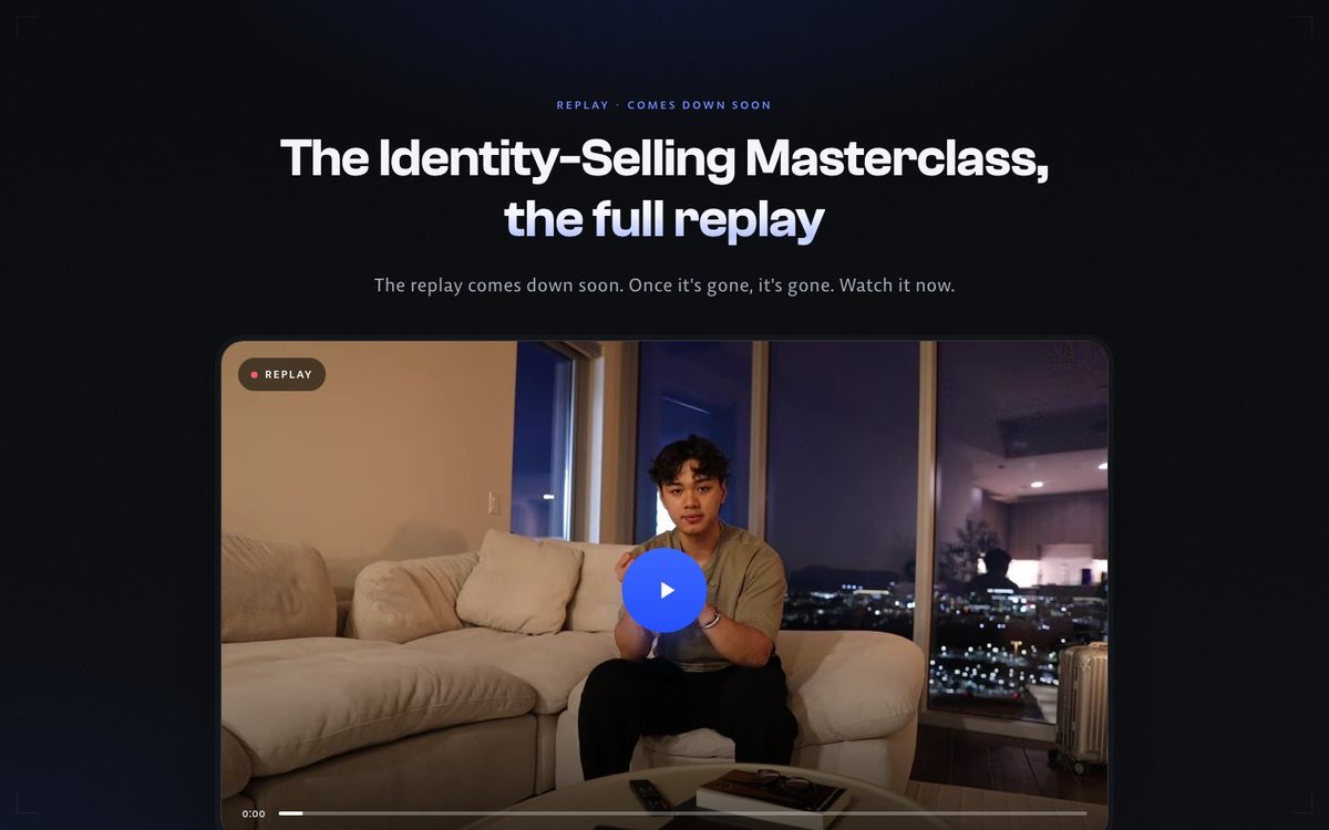 Replay + application preview